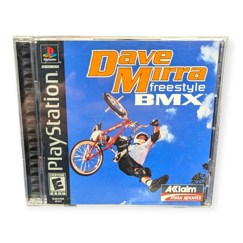 Dave Mirra Freestyle BMX Sony PlayStation 1 PS1 2000 Acclaim CIB